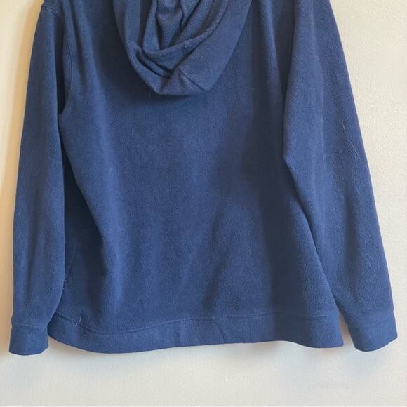 Vintage Looney Tunes L fleece hoodie TWEETY bird Sylvester cat fandom navy blue - Picture 7 of 7